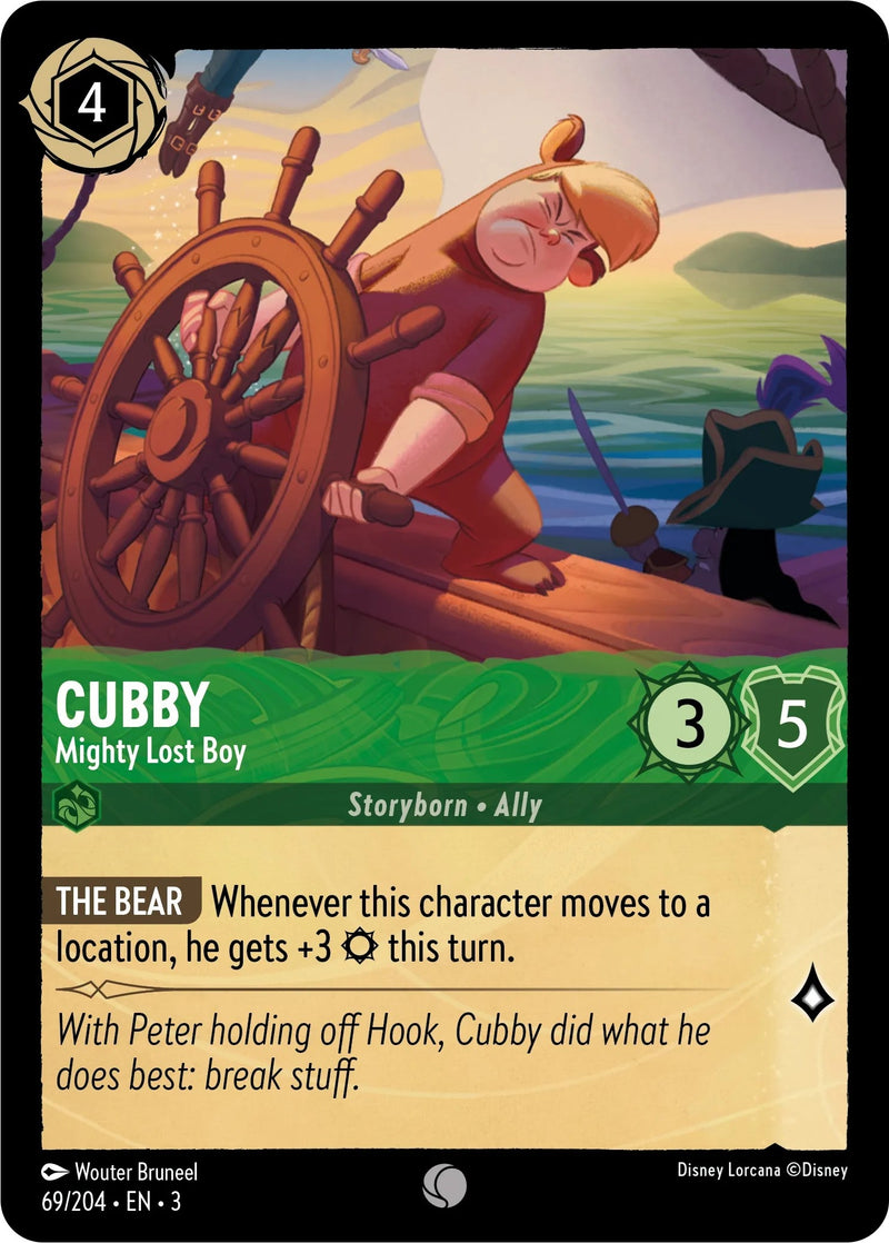 Cubby - Mighty Lost Boy (69) (3) - Disney Lorcana Single