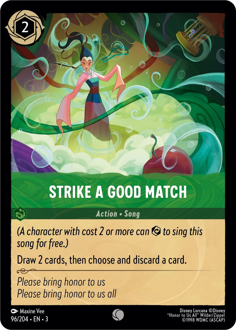 Strike a Good Match (96) (3) - Disney Lorcana Single