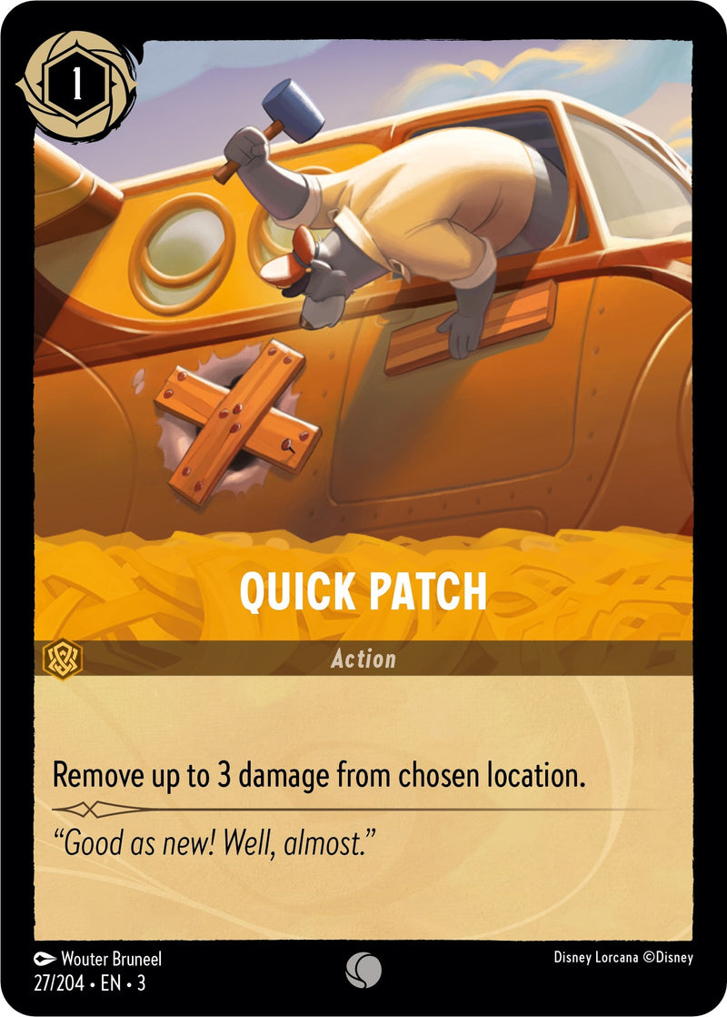 Quick Patch (27) (3) - Disney Lorcana Single