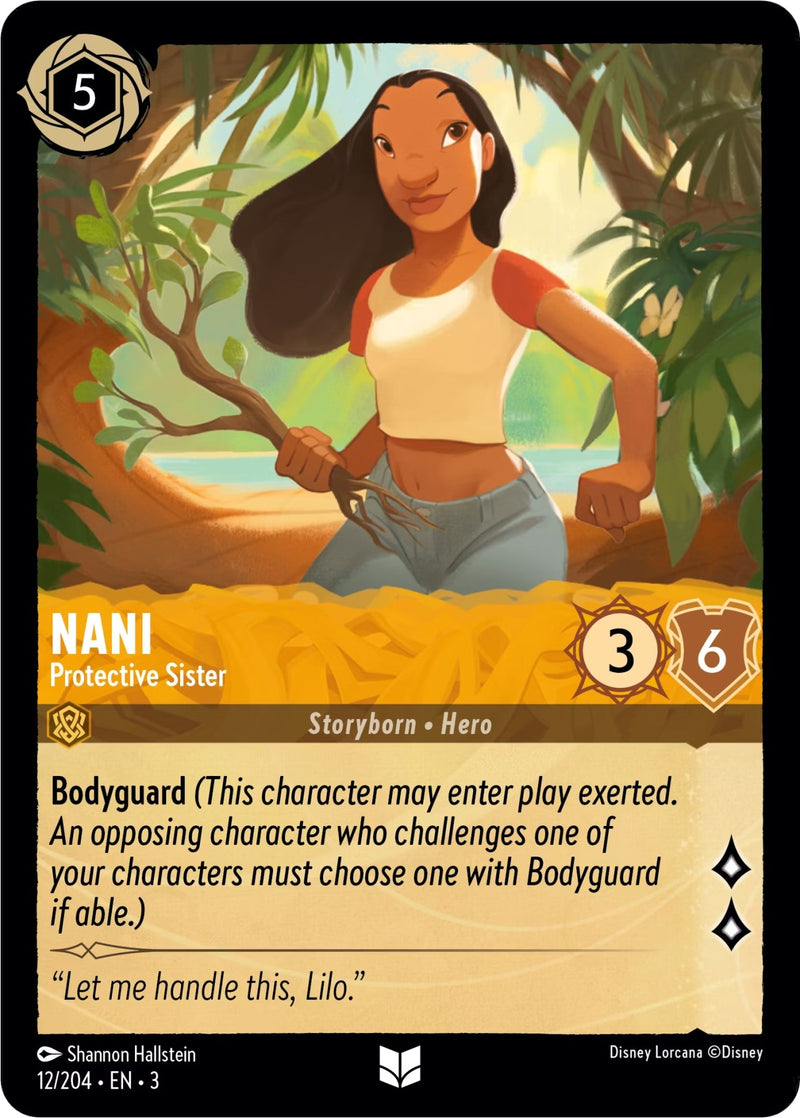 Nani - Protective Sister (12) (3) - Disney Lorcana Single