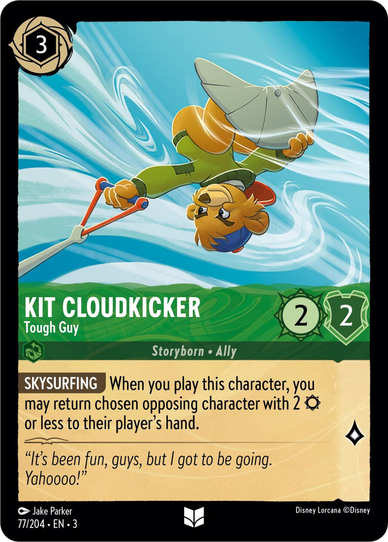 Kit Cloudkicker - Tough Guy (77) (3) - Disney Lorcana Single