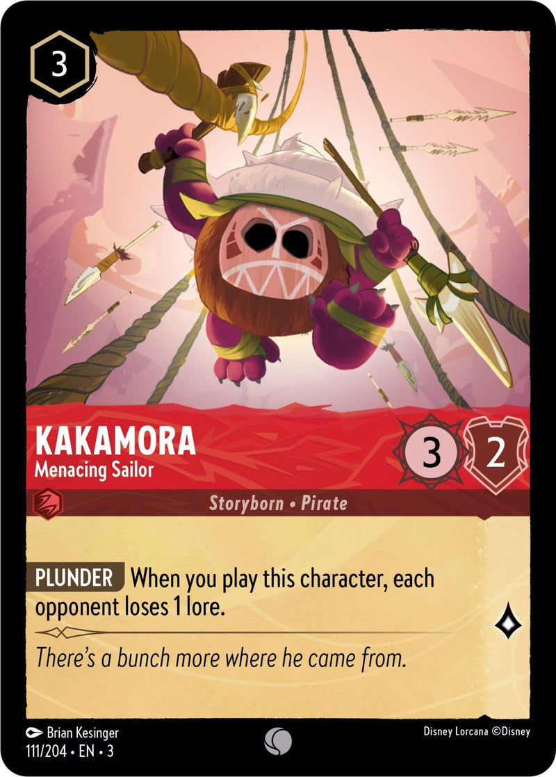 Kakamora - Menacing Sailor (111) (3) - Disney Lorcana Single