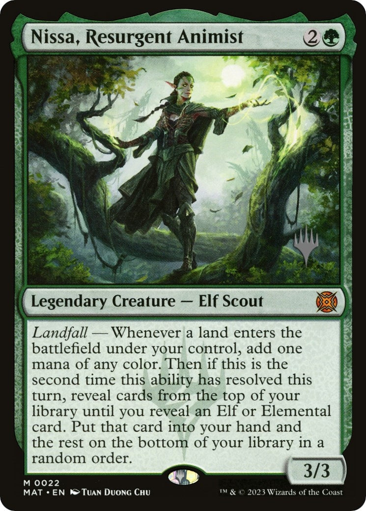 Nissa Resurgent Animist (22) [PPMKM] - MTG Single