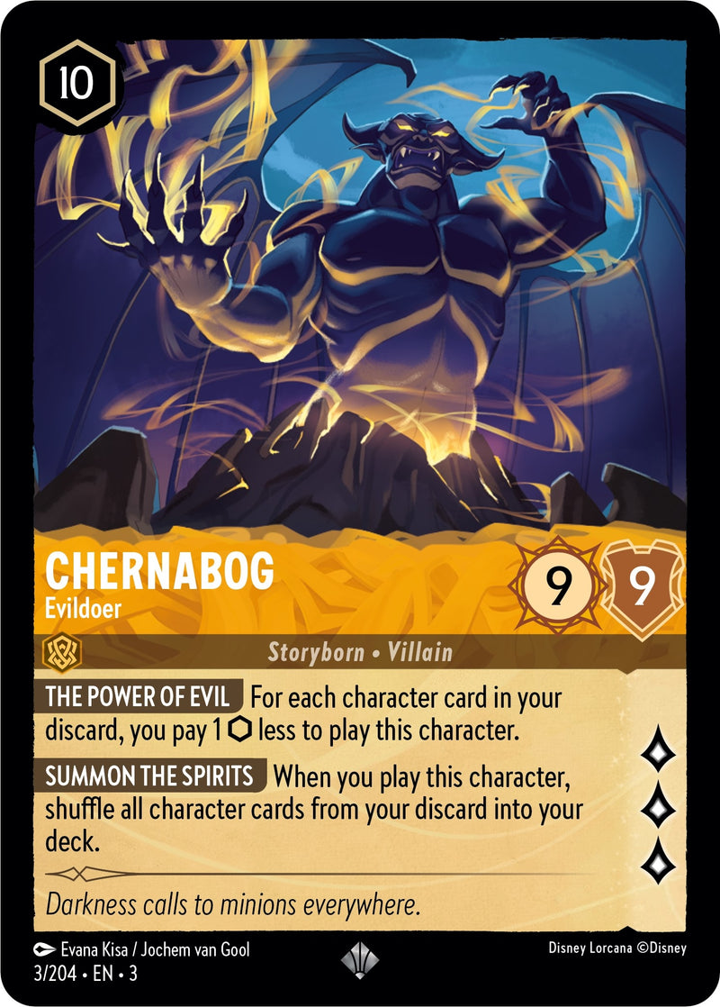 Chernabog - Evildoer (3) (3) - Disney Lorcana Single