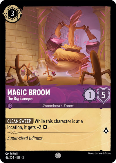 Magic Broom - The Big Sweeper (46/204) [Into the Inklands]