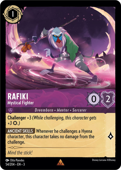 Rafiki - Mystical Fighter (54/204) [Into the Inklands]