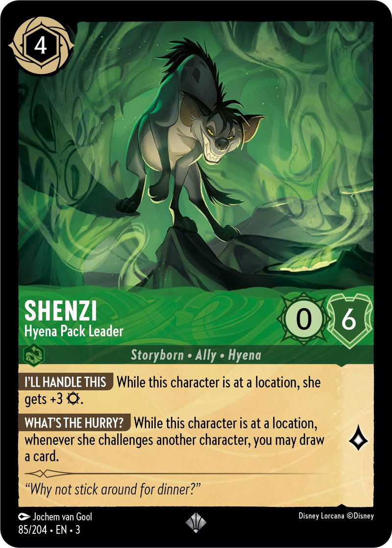 Shenzi - Hyena Pack Leader (85) (3) - Disney Lorcana Single