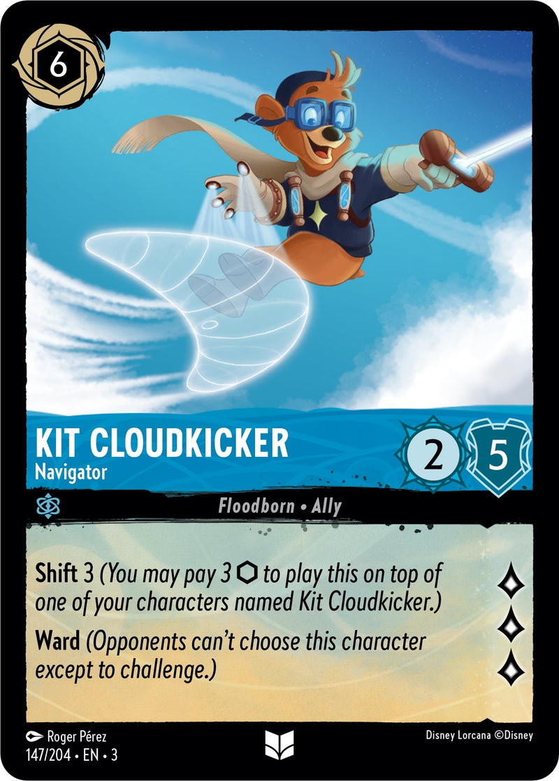 Kit Cloudkicker - Navigator (147) (3) - Disney Lorcana Single