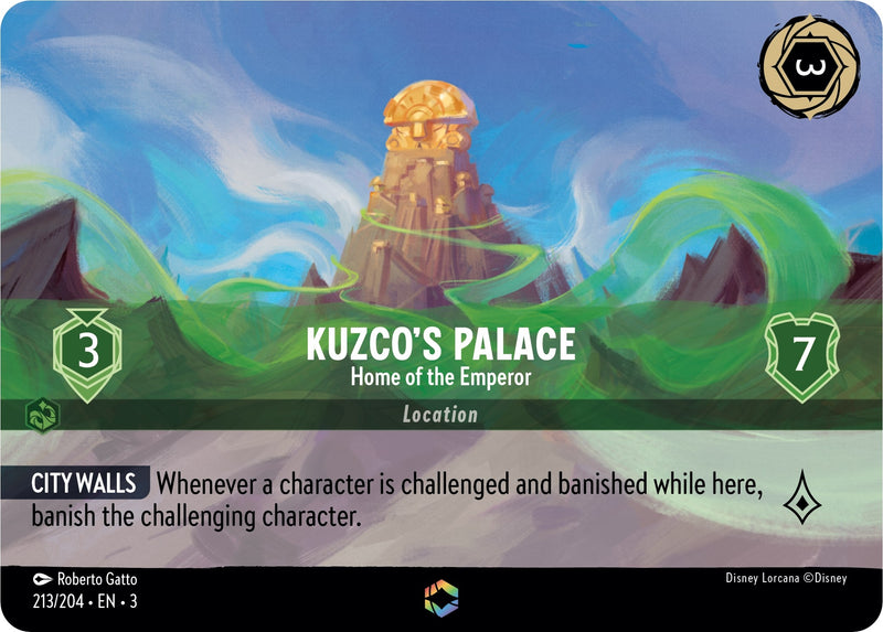 Kuzco’s Palace - Home of the Emperor (Enchanted) (213) (3) - Disney Lorcana Single