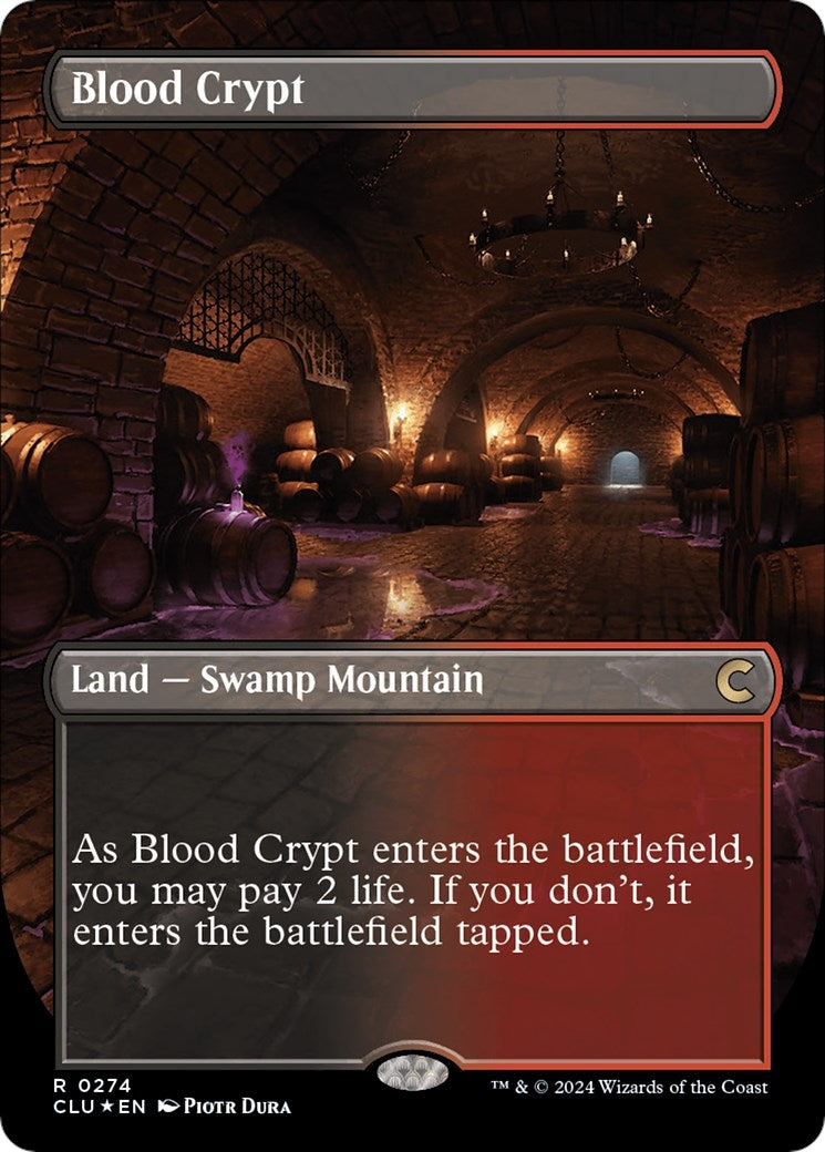 Blood Crypt (Borderless) (274) [CLU] - MTG Single