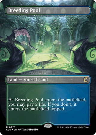 Breeding Pool (Borderless) (275) [CLU] - MTG Single