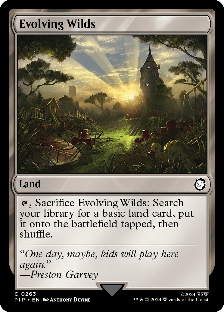 Evolving Wilds (263) [PIP] - MTG Single