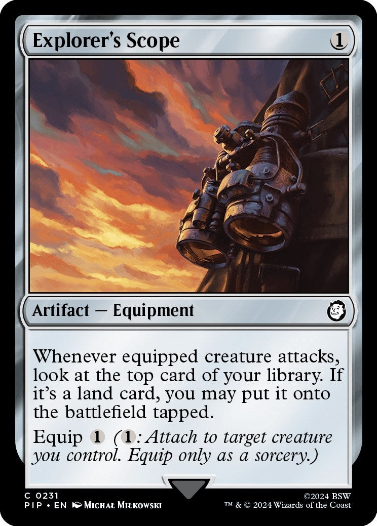 Explorer’s Scope (231) [PIP] - MTG Single