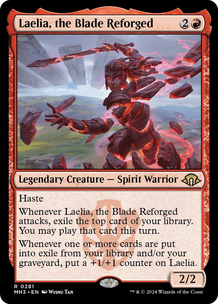 Laelia the Blade Reforged (281) [MH3] - MTG Single