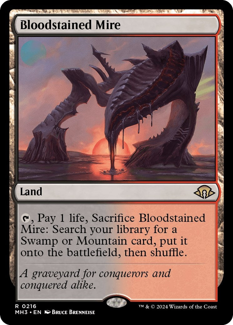 Bloodstained Mire (216) [MH3] - MTG Single