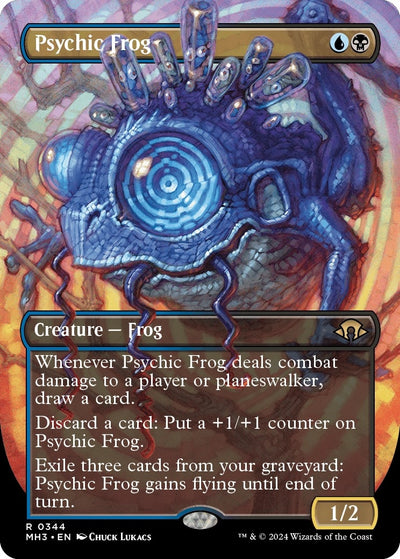 Psychic Frog (Borderless) (344) [MH3]