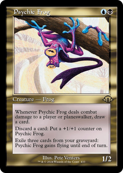 Psychic Frog (Retro Frame) (433) [MH3]