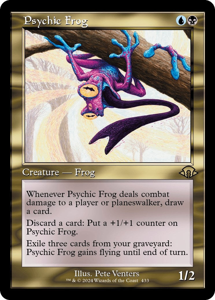 Psychic Frog (Retro Frame) (433) [MH3] - MTG Single