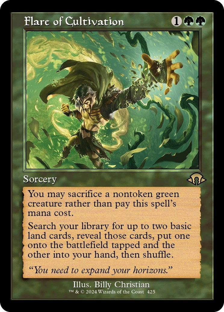 Flare of Cultivation (Retro Frame) (425) [MH3] - MTG Single