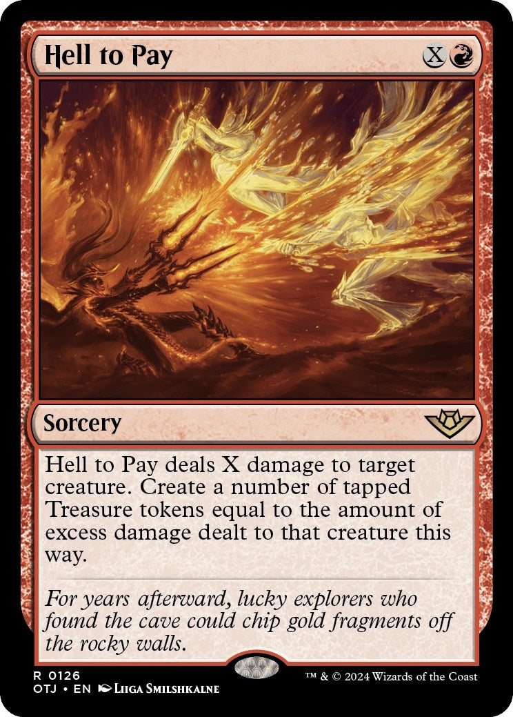 Hell to Pay (126) [OTJ] - MTG Single