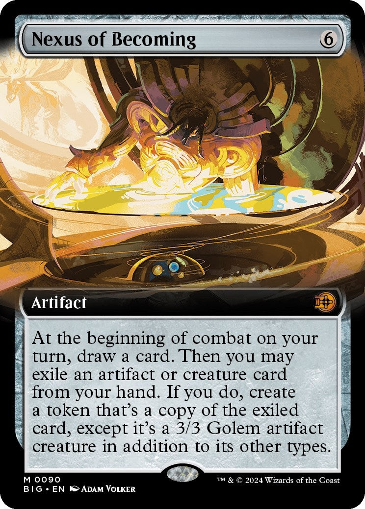 Nexus of Becoming (Extended Art) (90) [BIG] - MTG Single