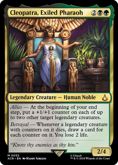 Cleopatra, Exiled Pharaoh (52) [ACR]