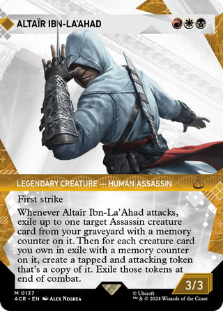 Altair Ibn-La’Ahad (Showcase) (137) [ACR] - MTG Single