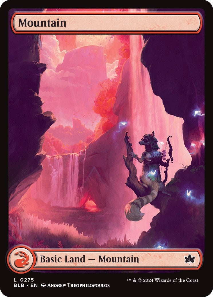 Mountain (0275) (275) [BLB] - MTG Single