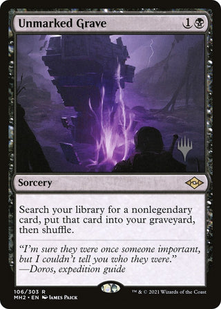 Unmarked Grave (106) [PPMKM] - MTG Single