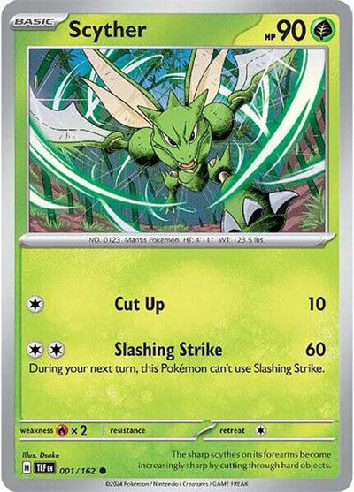 Scyther (001/162) [SV05: Temporal Forces]