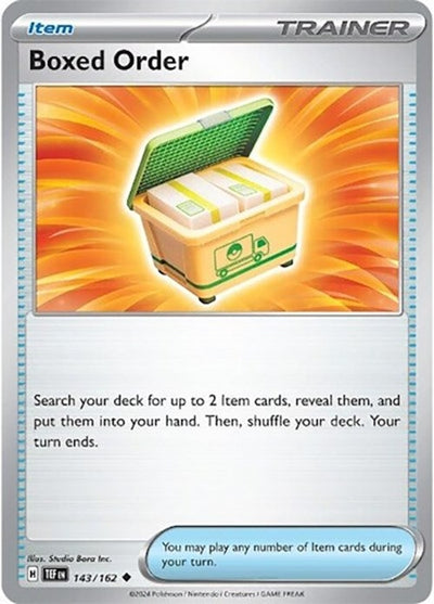 Boxed Order (143/162) (TEF)