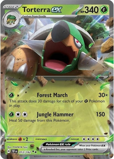 Torterra ex (012/162) (SV05: Temporal Forces)