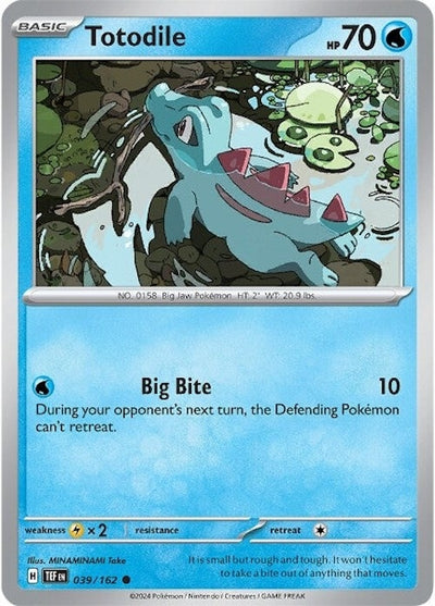 Totodile (039/162) (SV05: Temporal Forces)