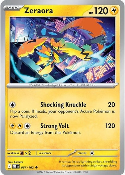 Zeraora (057/162) (SV05: Temporal Forces)