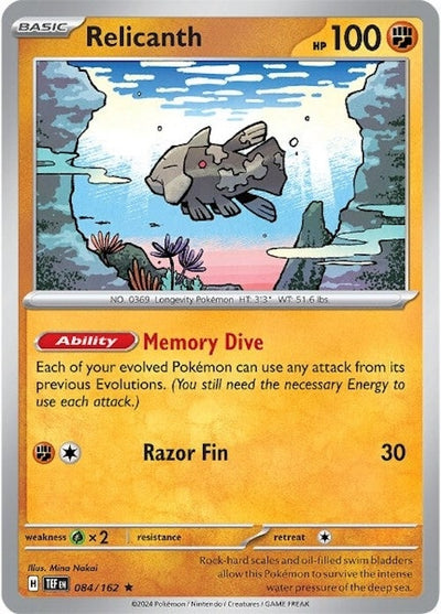 Relicanth (084/162) (SV05: Temporal Forces)