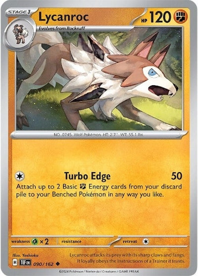 Lycanroc (090/162) (SV05: Temporal Forces)