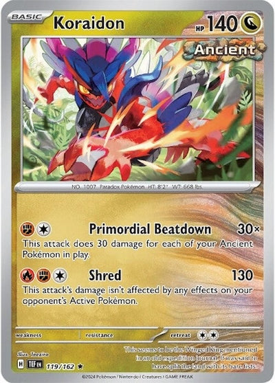 Koraidon (119/162) (SV05: Temporal Forces)