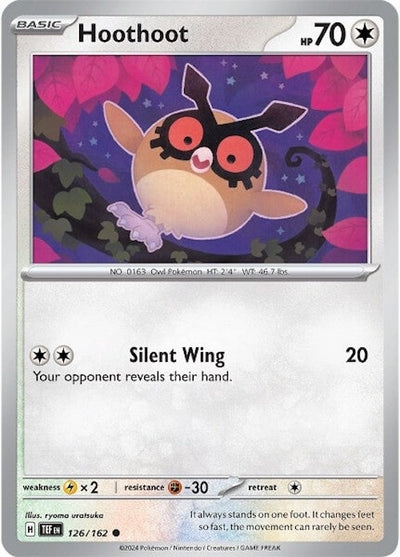 Hoothoot (126/162) (SV05: Temporal Forces)