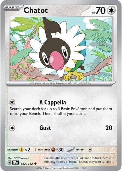 Chatot - 132/162 (132/162) [SV05: Temporal Forces]