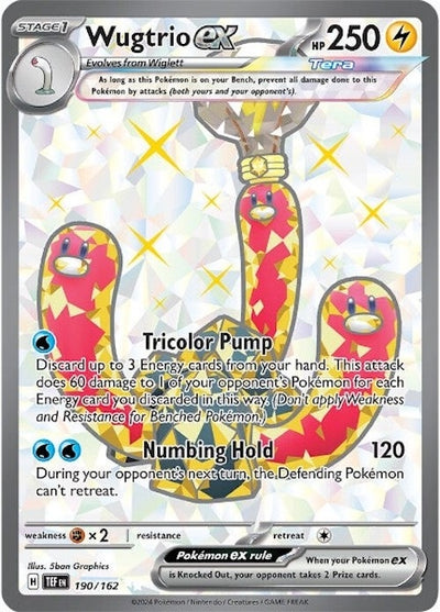 Wugtrio ex (190/162) (SV05: Temporal Forces)