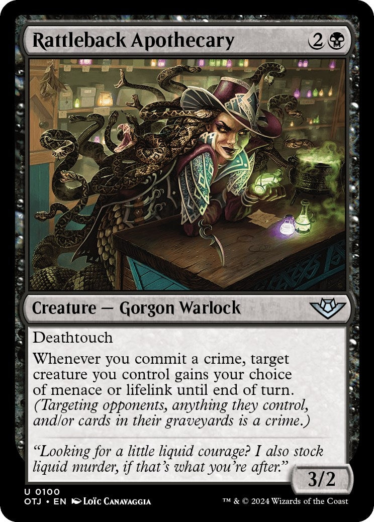 Rattleback Apothecary (100) [OTJ] - MTG Single