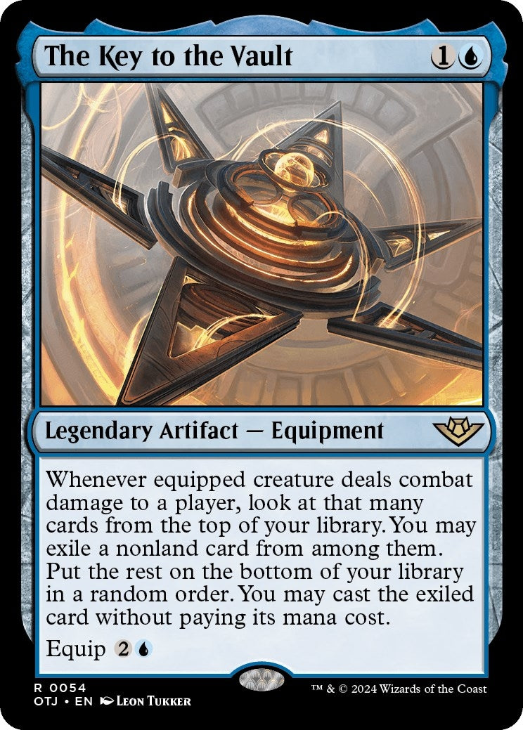 The Key to the Vault (54) [OTJ] - MTG Single