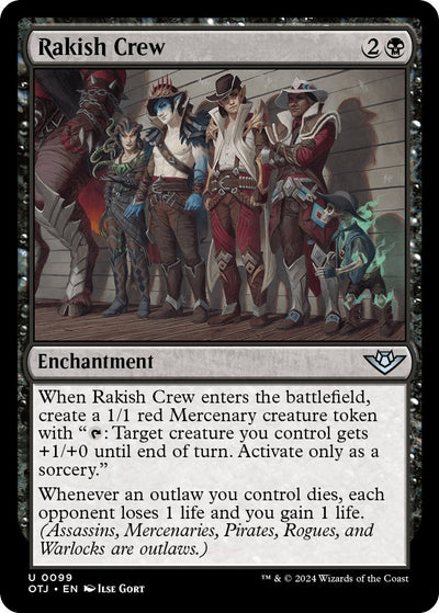 Rakish Crew (99) [Outlaws of Thunder Junction]
