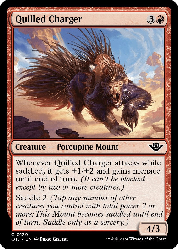 Quilled Charger (139) [OTJ] - MTG Single