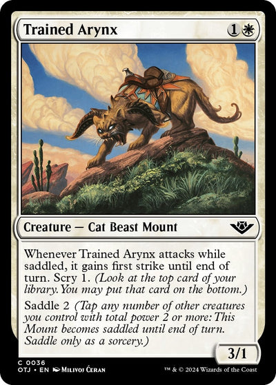 Trained Arynx (36) [Outlaws of Thunder Junction]