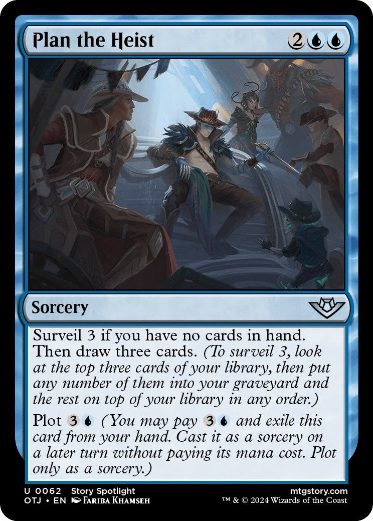 Plan the Heist (62) [OTJ] - MTG Single
