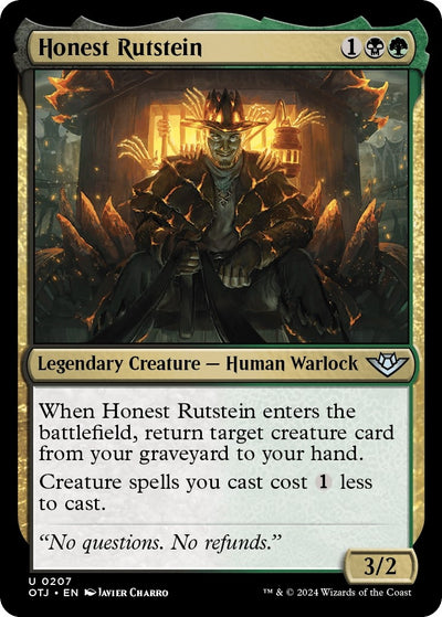 Honest Rutstein (207) [Outlaws of Thunder Junction]