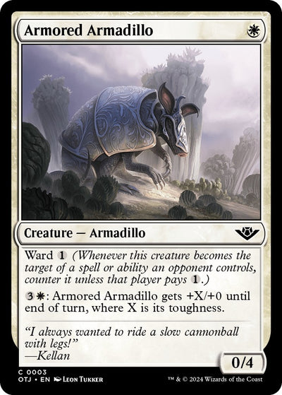Armored Armadillo (3) [Outlaws of Thunder Junction]