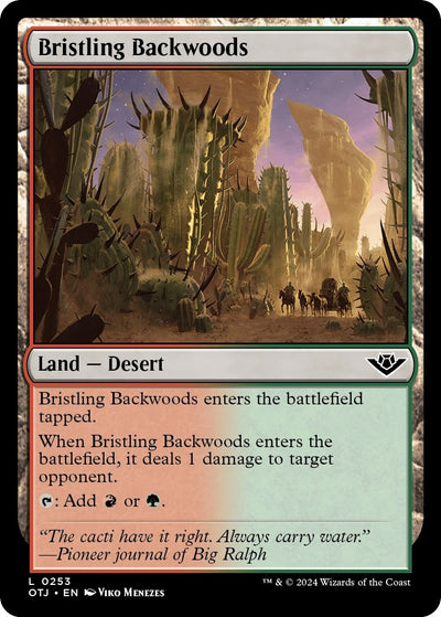 Bristling Backwoods (253) [Outlaws of Thunder Junction]