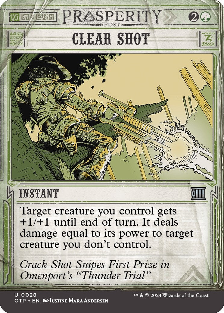 Clear Shot (28) [OTP] - MTG Single